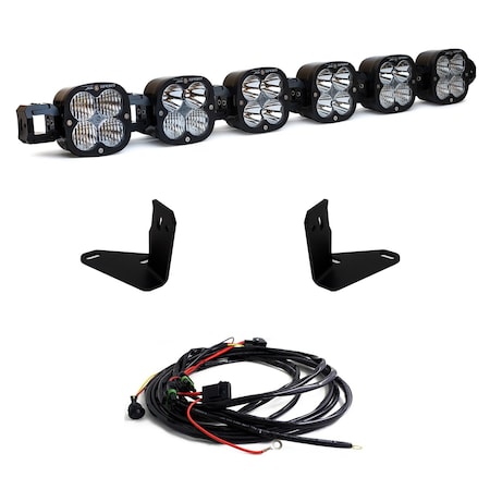 Baja Designs 6 X Linkable Light Bar For 21-Up Ford Bronco Steel Bumper Mount 447750